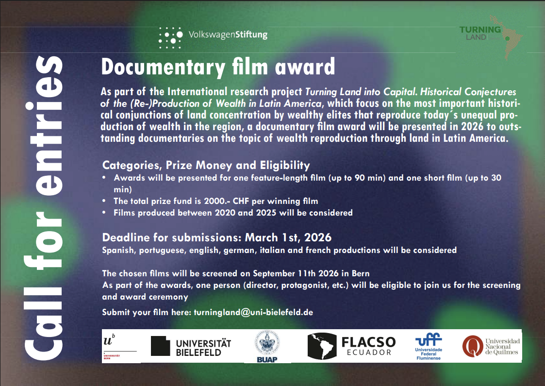Flyer - Call for entries: Documentary Film Award Flyer - Call for entries: Documentary Film Award